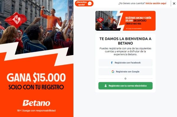 Informe de Betano registro Informe de Betano registro.