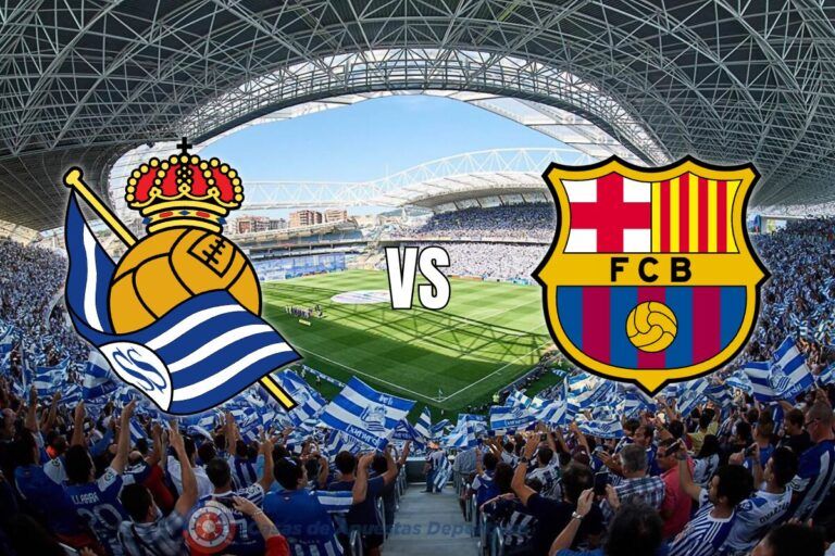 Real Sociedad vs Barcelona - Choque imperdible de la fecha 12 de LaLiga